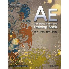 AE(AFTER EFFECTS PROFESSIONAL TRAINING BOOK) 모션 그래픽 실무 예제집, 한빛미디어