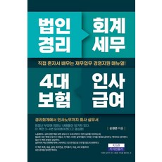법인경리 회계세무 4대 보험 인사급여:직접 혼자서 배우는 재무업무 경영지원 매뉴얼!, 지식만들기, 손원준