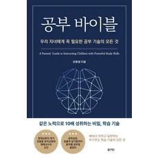 공부 바이블:우리 자녀에게 꼭 필요한 공부 기술의 모든 것, 좋은세상, 강충열