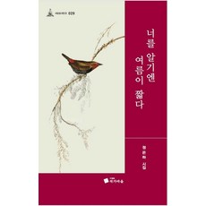 너를 알기엔 여름이 짧다, 정은하 저, 작가마을