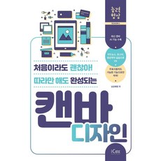 캔바 디자인(처음이라도 괜찮아! 따라만 해도 완성되는)(능력향상 시즌 6), 아이콕스, 남궁혜영