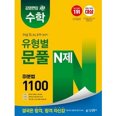 김영편입 수학 유형별 문풀 N제 미분법 1100:유형을 잡는 순간 합격이 보인다!, 김영북스