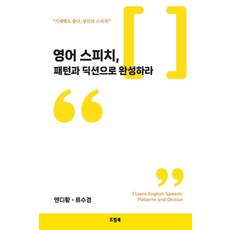 영어 스피치 패턴과 딕션으로 완성하라, 드림북