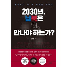 2030년 남북은 왜 만나야 하는가?:통일보다 더 큰 통합을 위하여, 바른북스, 김수한