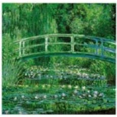 Jae Won Bromide 35:莫內/睡蓮池, 莫內繪畫, 在元