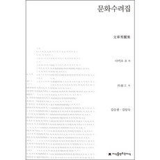 문화수려집, 지식을만드는지식, 나카오 오 등저/김승룡,김임숙 공역