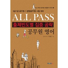 ALL PASS영어 출제빈도별 집중공략(공무원)(9급 7급 공무원 경찰공무원 시험 대비), 월드플러스