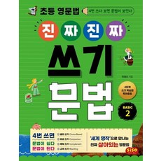 초등 영문법 진짜 진짜 쓰기 문법 BASIC 2 : 4번 쓰다 보면 문법이 보인다, 시소스터디
