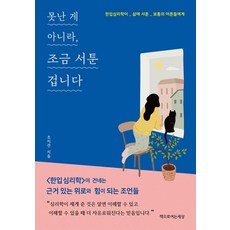 못난 게 아니라 조금 서툰 겁니다 : 한입심리학이 _ 삶에 서툰 _ 보통의 어른들에게, 책으로여는세상, 조지선
