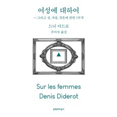 Moonji 關於女性：以及關於性 愛 婚姻的三部曲, 德尼狄德羅