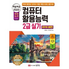 2022 컴퓨터활용능력 2급 실기 2016 버전, 성안당