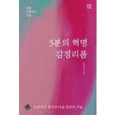 5분의 혁명 감정리폼:오만가지 생각과 마음 정리의 기술, 씽크스마트, 김현숙