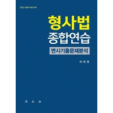 2022 형사법종합연습: 변시기출문제분석:2022 변호사시험 대비, 법문사