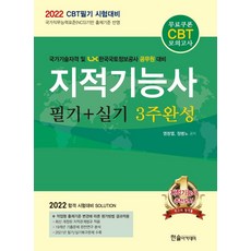 [한솔아카데미]2022 CBT대비 지적기능사 필기 + 실기 3주완성, 한솔아카데미