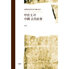 甲骨文과 中國 古代社會 : 古漢字에 숨겨진 古代 中國人의 삶 (양장), 어문학사, 윤창준