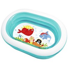 INTEX 圓形空氣池海豚 57482NP, 混色