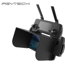 PGYTECH DJI Mavic Spark Phantom無人機遙控器螢幕遮光罩, L111 黑色, 1個