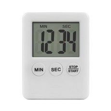 HICKIES Urban MINI TIMER 스톱워치 타이머, 블랙, 1개