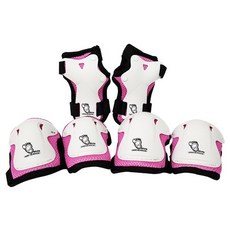 Balrota 幼兒用膝蓋+手腕+手肘護具組, 粉紅色