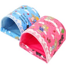 Dochiqueen Hedgehog Cave Porch 超細纖維粉色, 1個