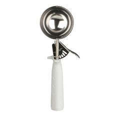 세기 국산 플레이팅 아이스크림스쿱, 화이트, 1개