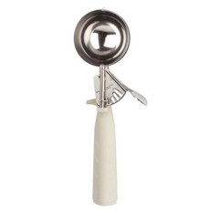 Don 국산 플레이팅 아이스크림 스쿱, 아이보리, 1개