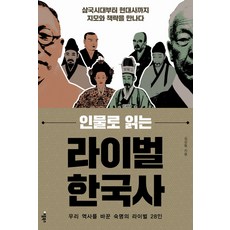 인물로 읽는 라이벌 한국사:우리 역사를 바꾼 숙명의 라이벌 28인, 애플북스, 김갑동 저