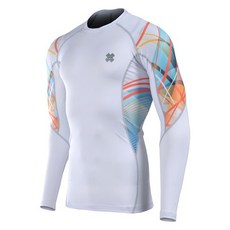 FIXGEAR 印花運動緊身長袖T恤 CrossFit