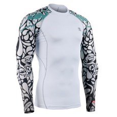 FIXGEAR 拼色長袖防曬運動T恤