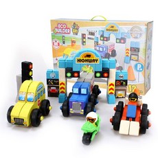 Prowin HK 에코빌더블럭 탈것만들기 80p, 본상품선택, 1개