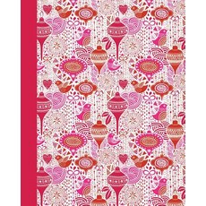 Journal: Christmas Doves and Ornaments (Pink) 8x10 - Graph Journal - Journal with Graph Paper Pages S…, Createspace Independent Publishing Platform