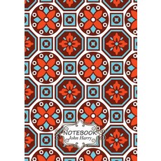 筆記本日記點網格圖內襯空白無內襯：花卉藝術圖案：袖珍筆記本日記 D…, Createspace獨立發布平台