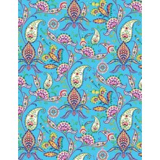 My Big Fat Bullet Journal Paisley Pattern on Blue: Jumbo Sized Dot Style Bullet Journal Notebook - 300…, Createspace Independent Publishing Platform