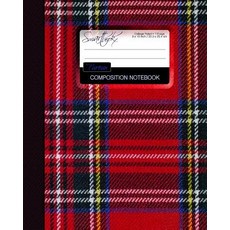 Tartan Composition Notebook: College Ruled Writer's Notebook for School / Teacher / Office / Student [..., Createspace Independent Publishing Platform