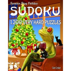 Famous Frog Holiday Sudoku 1 200 Very Hard Puzzles: Don't Be Bored Over the Holidays Do Sudoku! Makes..., Createspace Independent Publishing Platform