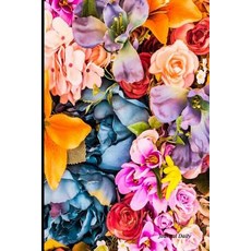 Journal Daily: Colorful Flowers Lined Blank Journal Book 6 X 9 200 Pages Notebook Delivery for Wr..., Createspace Independent Publishing Platform