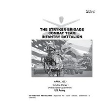 Field Manual FM 3-21.21 the Stryker Brigade Combat Team Infantry Battalion April 2003 Including Change..., Createspace Independent Publishing Platform