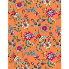 My Big Fat Journal Notebook Chinoiserie Pattern on Orange: Jumbo Sized Ruled Notebook Journal - 300 Pl..., Createspace Independent Publishing Platform