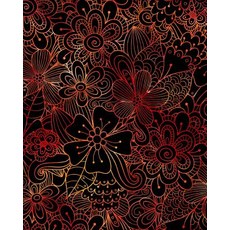 Journal Notebook Flower Pattern 8: 172 Page Blank Journal 8 X 10 Size Unlined for Journaling Writing..., Createspace Independent Publishing Platform