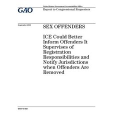 Sex Offenders: Ice Could Better Inform Offenders It Supervises of Registration Responsibilities and No..., Createspace Independent Publishing Platform