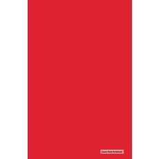 Classic Mole Notebook - Red (Lined Journal): 5.25 X 8 Blank Lined Journal Durable Cover 110 Pages t..., Createspace Independent Publishing Platform