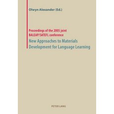 New Approaches to Materials Development for Language Learning: Proceedings of the 2005 Joint..., Peter Lang Gmbh, Internationaler Verlag Der W