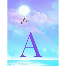 A: Monogram Initial a Notebook for Women Teens and Girls - See Your Initial in the Clouds Paradise Pu..., Createspace Independent Publishing Platform
