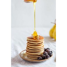 A Delicious Stack of Pancakes Honey and Blackberries Weekend Brunch Journal: 150 Page Lined Notebook..., Createspace Independent Publishing Platform