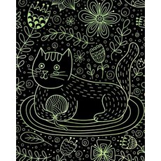 Bullet Journal Notebook Cute Cat in Flowers Pattern 6: 172 Numbered Pages with 160 Dot Grid Pages 6 I..., Createspace Independent Publishing Platform