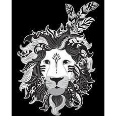 Journal Notebook for Animal Lovers Zentangly Lion Head: 172 Lined Numbered Pages with 3 Index Pages fo..., Createspace Independent Publishing Platform