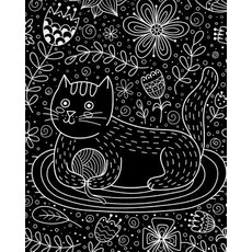 Journal Notebook Cute Cat in Flowers Pattern 1: 172 Lined Numbered Pages with 3 Index Pages for Easy O..., Createspace Independent Publishing Platform