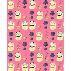 Bullet Journal Notebook Chinese Waving Cats Pattern 2: 172 Numbered Pages with 160 Dot Grid Pages 6 I..., Createspace Independent Publishing Platform