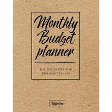 My Home Budget Planner: Monthy Bill Organizer & Expense Tracker Book Dark Kraft Tough Matte Cover Des..., Createspace Independent Publishing Platform