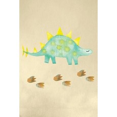 Green Dinosaur Notebook: Green Dinosaur Notebook for Journaling and Notes. 160 Lined Pages. Stegosauru..., Createspace Independent Publishing Platform